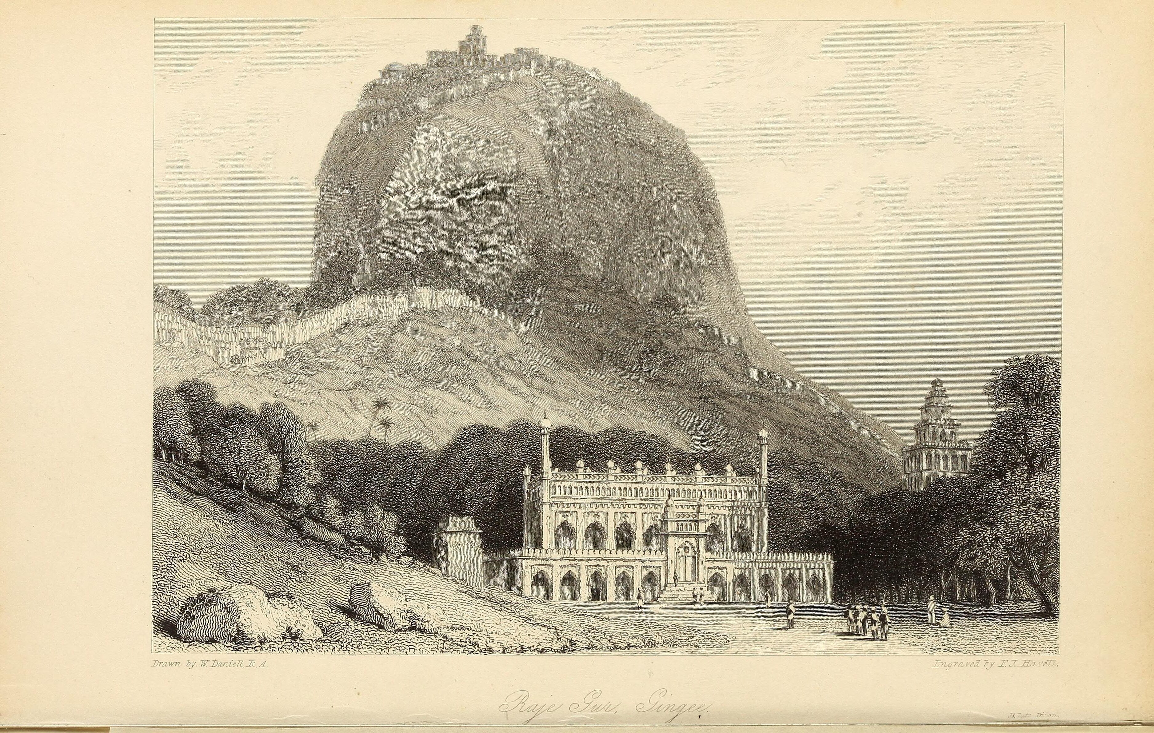 Raja Swarup Singh and his son Raja Desingh of Gingee (Senji)